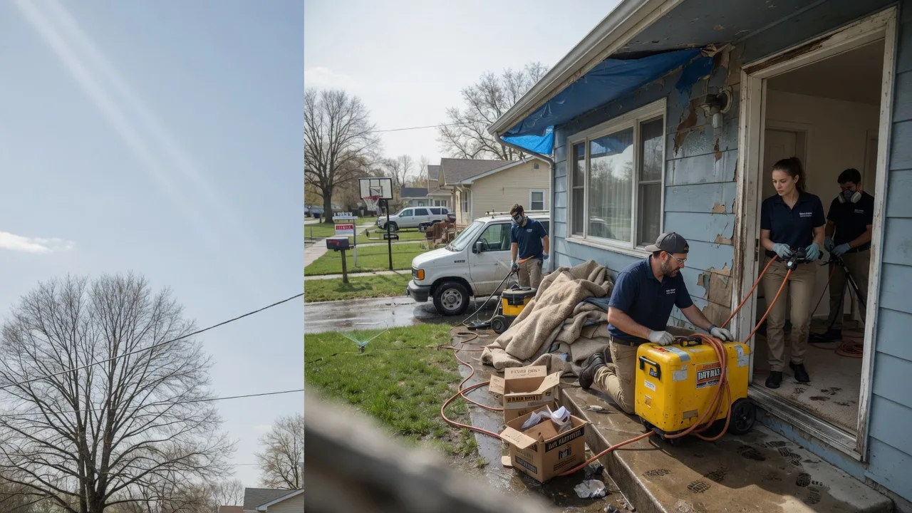 Basement Flood Cleanup in Princeton, LA near me